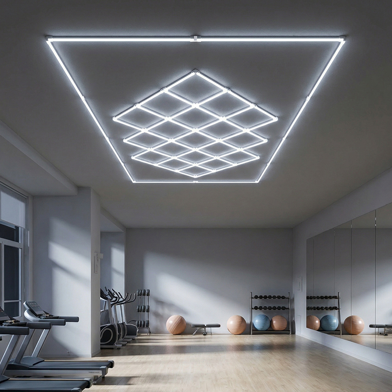 Diamond LED Ceiling Linear Light